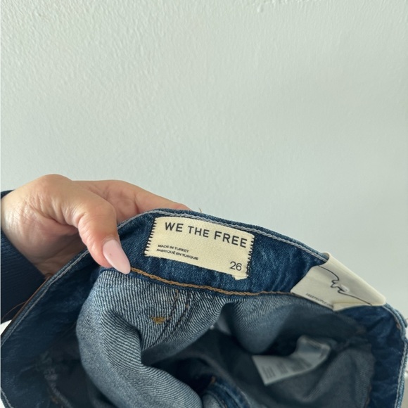 FREE PEOPLE NWT Demi Denim Skort - Picture 8 of 8